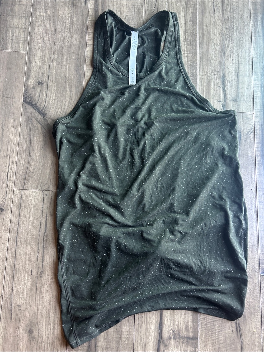 Lululemon Size 8 Olive Green Tank Top!